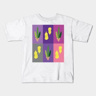 Lulav &amp; Etrog Chrisp Street Pop Art Grid Kids T-Shirt